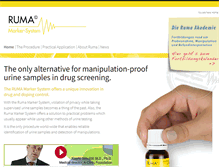 Tablet Screenshot of marker-test.de